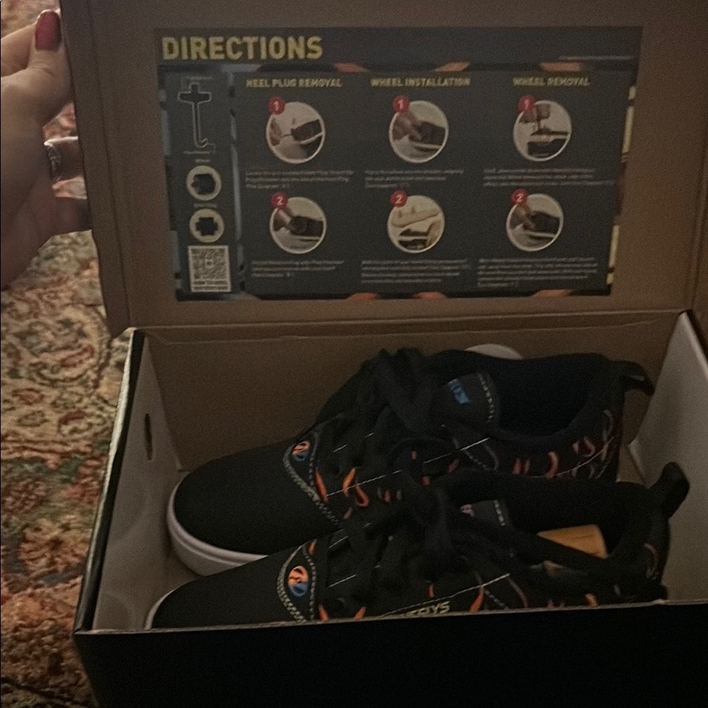 NEVER WORN. Heelys sneakers